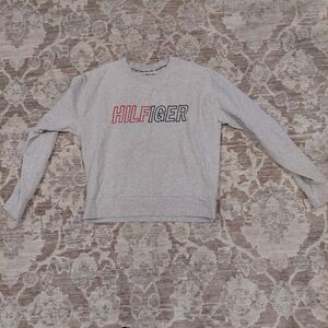 Tommy Hilfiger Light Gray Crewneck Sweater